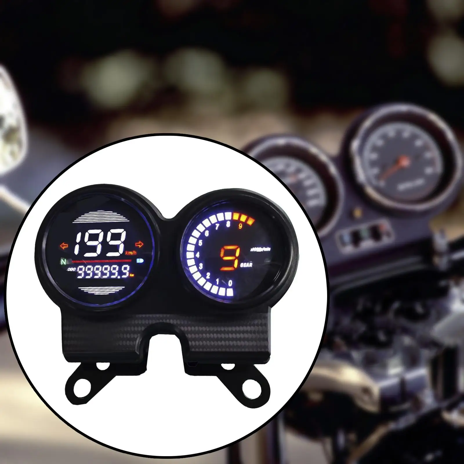 Motorcycle Digital Gauge Odometer for 150velocímetro High Performance