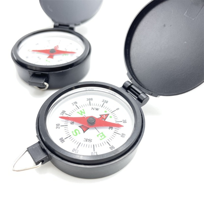 Description Picture 5 of itemMini Compass Handheld Compasses Outdoor Camping Night Fishing Hiking Climbing Survival Emergency Navigation Tool