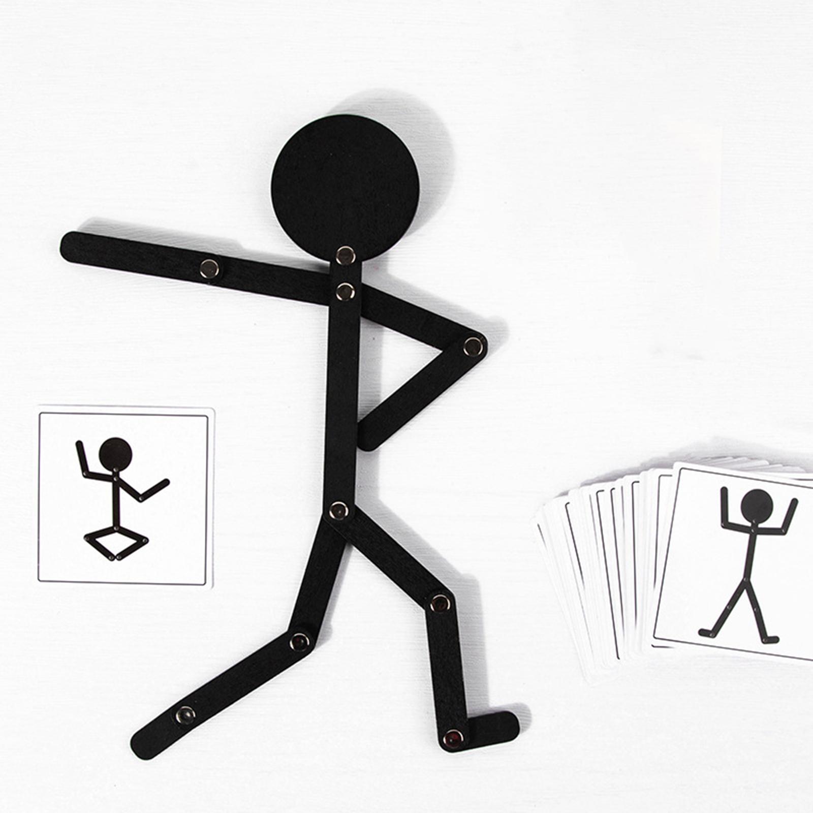 Puzzle Wooden Toys Fine Motor Skills Educational Movements Changing Board Game for 3 Years Old up Kids Children Kids Toddlers