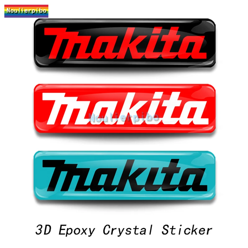 3d Personalized Three-dimensional Epoxy Resin Makita Dome Flexible Stickers Pvc Car Motorcycle Office Vinyl Decals - Car Stickers - AliExpress