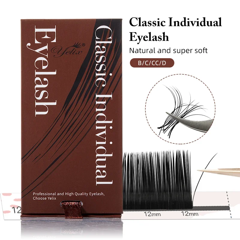 Best of Individual Lashes 0.18mm Super Matte Classic Lashes Mix Russian Volume Eyelashes Natural Soft Eyelash Extension Fake Eyelashes Reviews & Tips