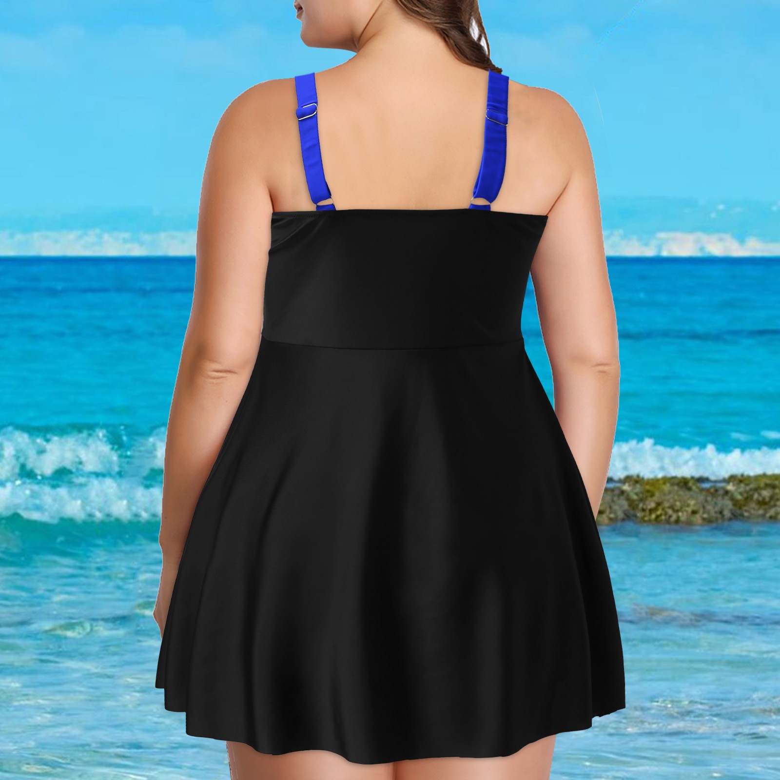 swim dresses for plus size ladies