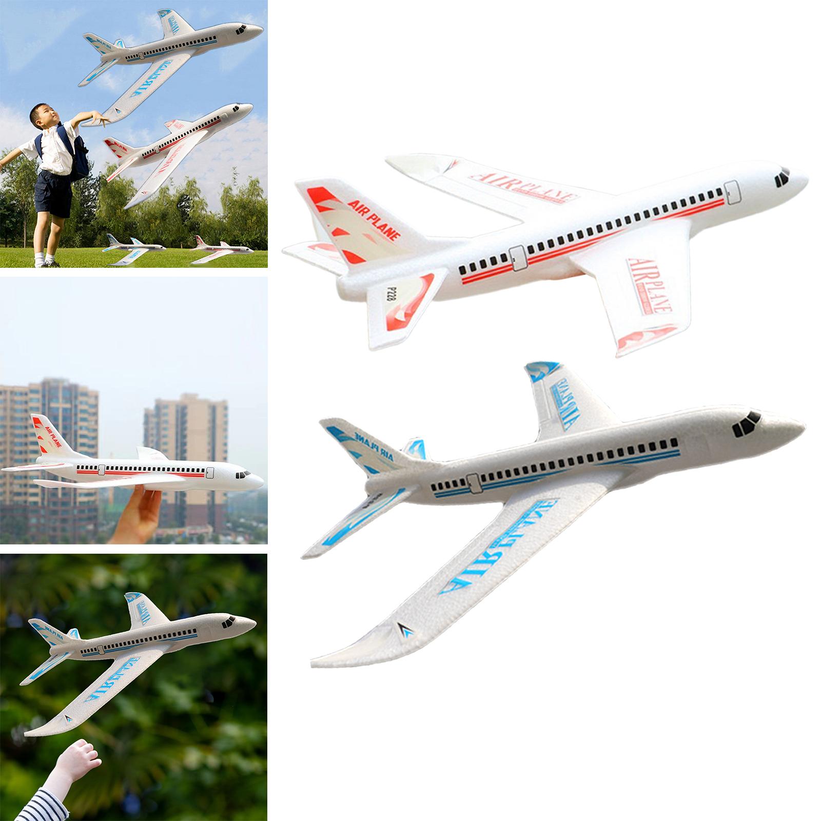 Children Hand Throw Plane Outdoor Toy Aviation Model for Garden