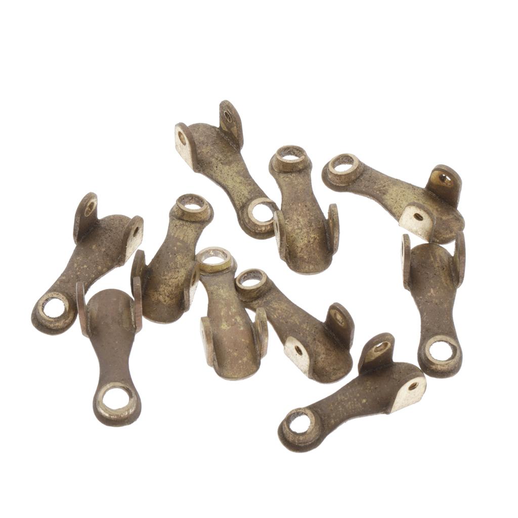 Set of 10 Spare Parts for Saddle Holder for Water / Wrench