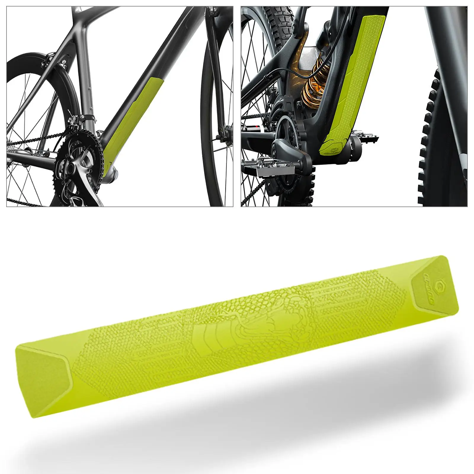 3D  Reflective Bicycle Paster Guard Cover Stickers Wear-Resistant Anti- Scooter Fold Bike