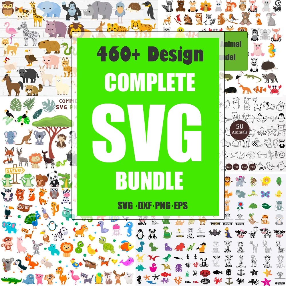 460+ Safari Baby Animals Vector Clipart Bundle Animal Decal Designs Vector SVG DXF EPS for Mugs, Stickers, Clothing, Phone Case antique woodworking bench