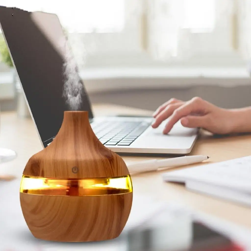 LED 7 Colour Ultrasonic Aroma Essential Oil Diffuser Air Purifier Humidifier
