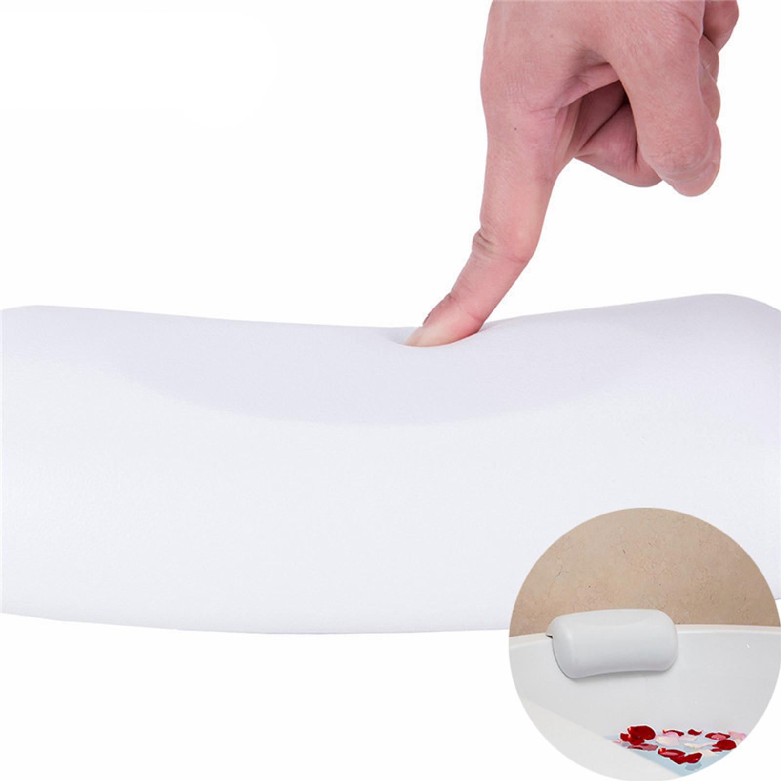 Soft Bathtub Headrest Neck Relax Cushion EVA Neck and Back Support Bathtub Cushion for Massage Tub Bathroom Hotel Home Lovers