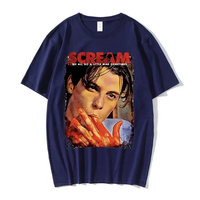 Scream Movie Spream 90sホラー映画シャツビリー・オリスTシャツ ...