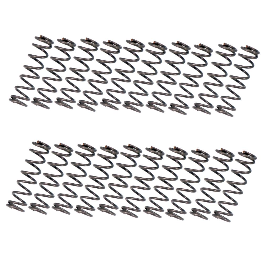 Tooyful 20pcs/set 16mm Short Straight Humbucker Pickup Mounting Springs for Guitar Bass Pickups