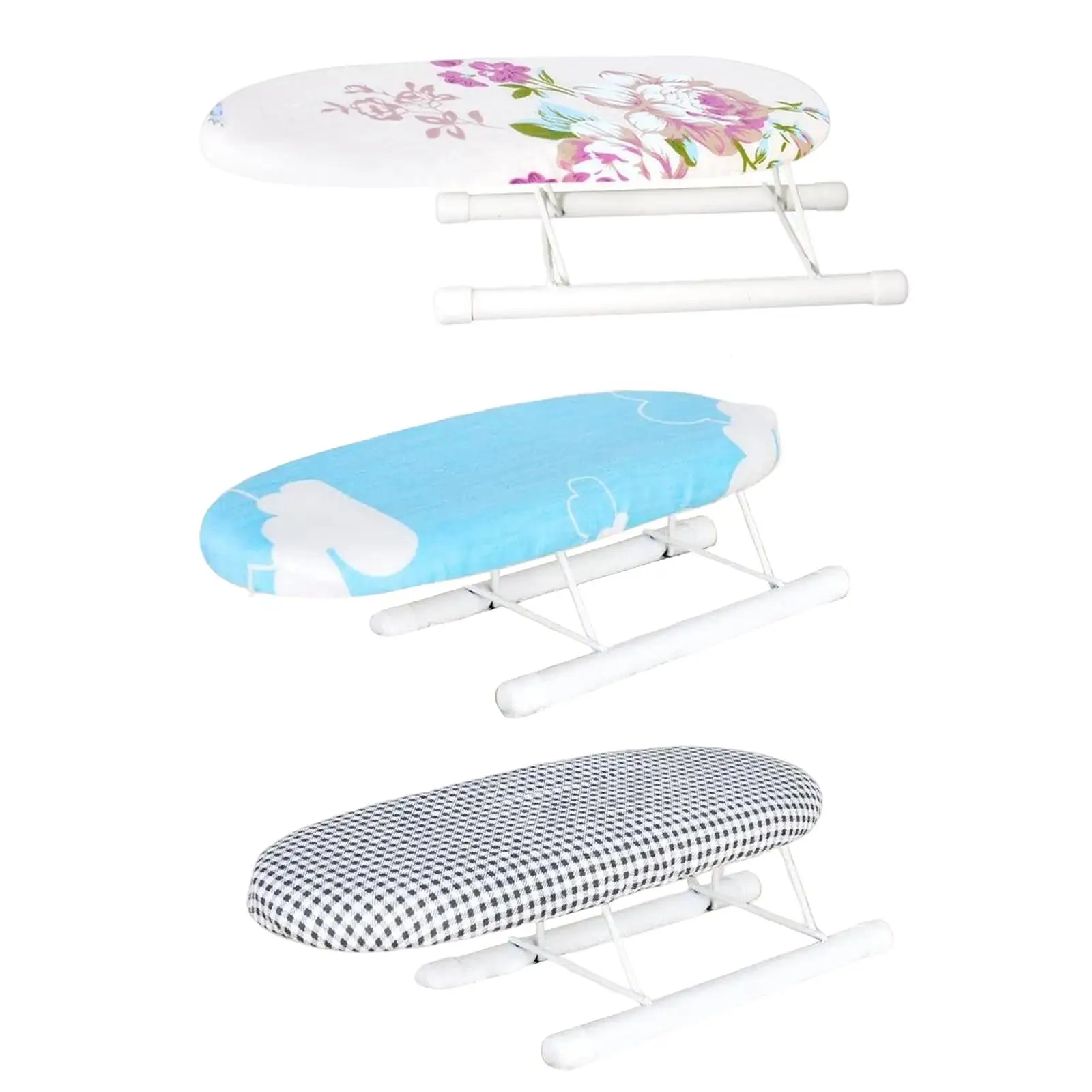 Portable Table Top Ironing Board Washable Removable for Small Spaces Travel Laundry