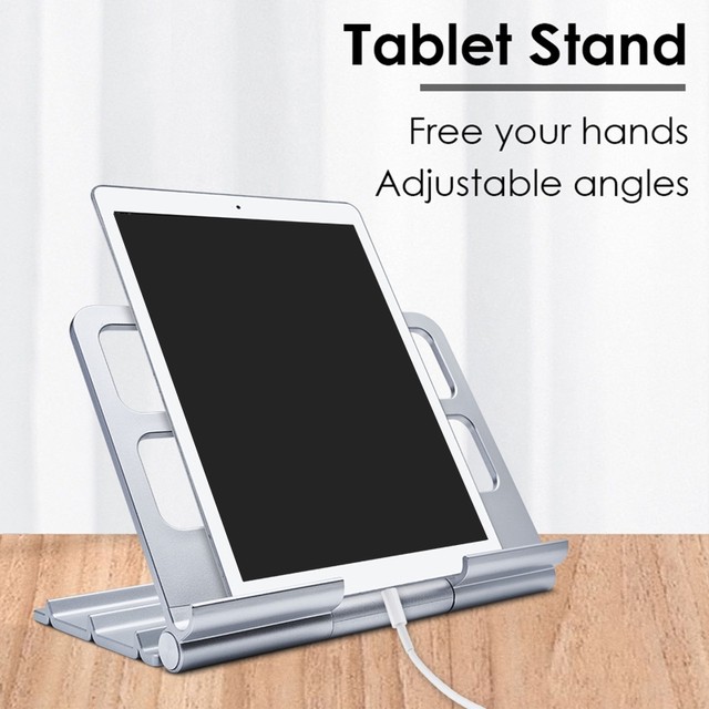 Support aérien pour téléphone tablette, réglable en hauteur et en Angle,  socle de bureau en aluminium, Compatible avec un téléphone portable et des  tablettes 3.5-11 - AliExpress