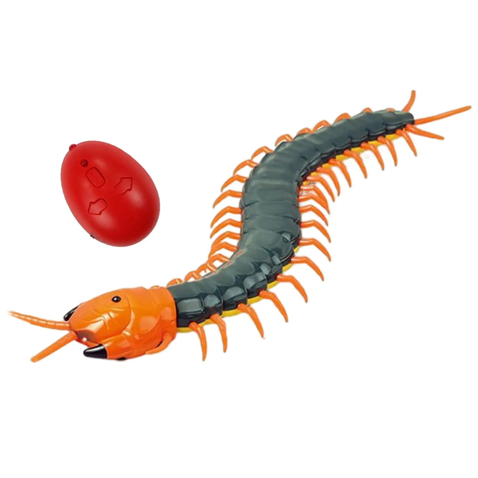 Smart Electric Centipede Toy Electric Remote Control Toy Tricky Props Cat Interactive USB Remote Control Centipede