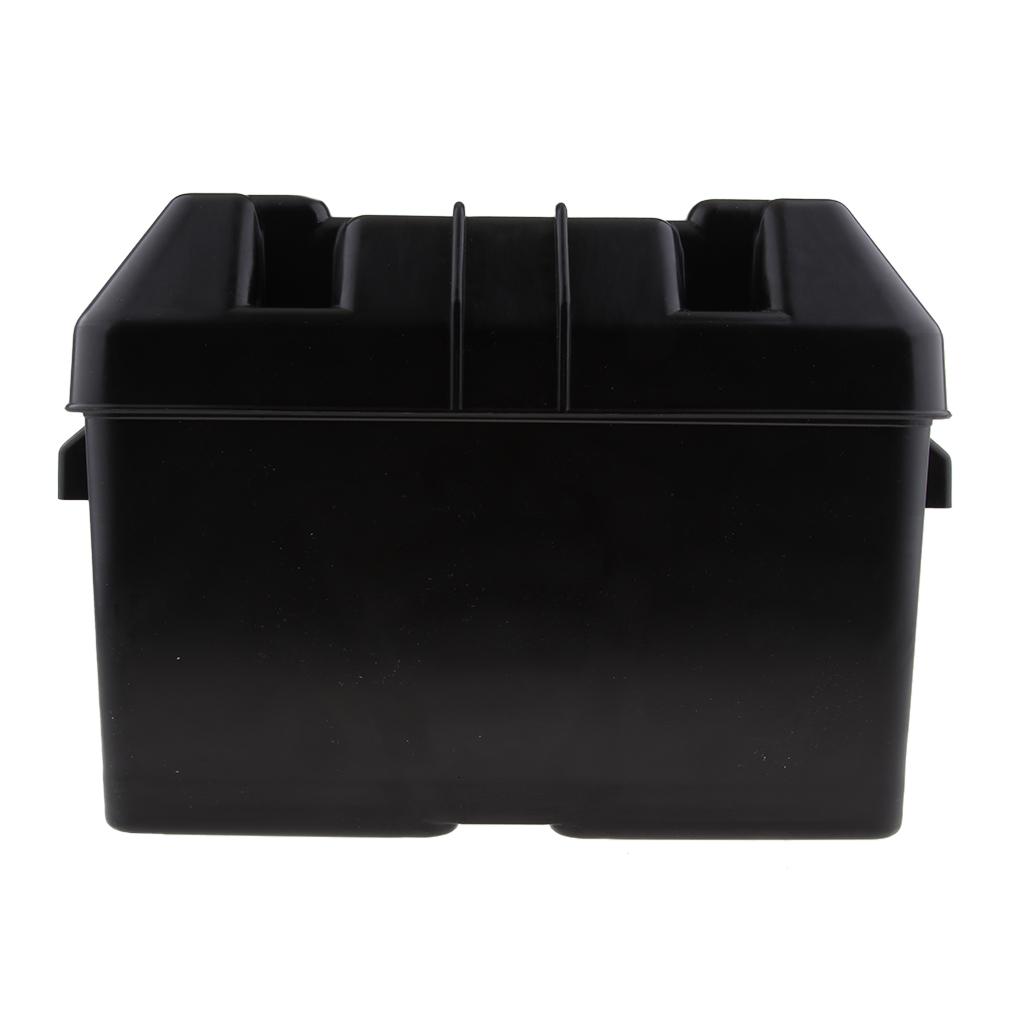 Car RV Boat Marine Battery Guard Machine Storage Case w/ Strap