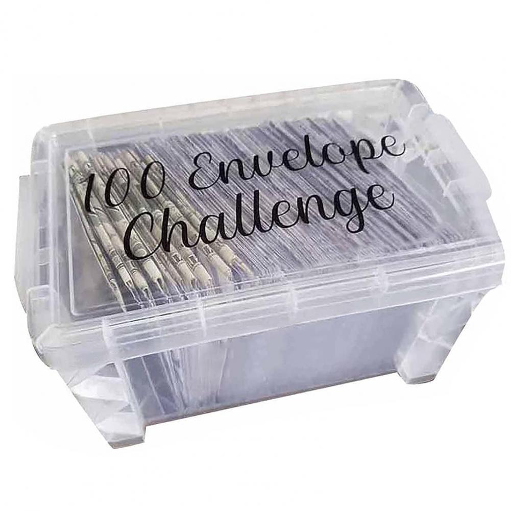 Saving Kit, 100 Envelope, Desafio, Poupança, Desafio, Cash Challenge