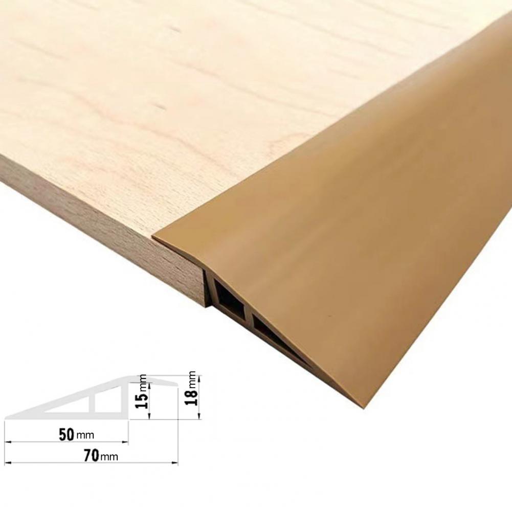 Description Picture 3 of itemFloor Transition Strip Universal Floor Threshold Strip PVC Sealing Overlap Threshold Reducer Floor Transition Strip