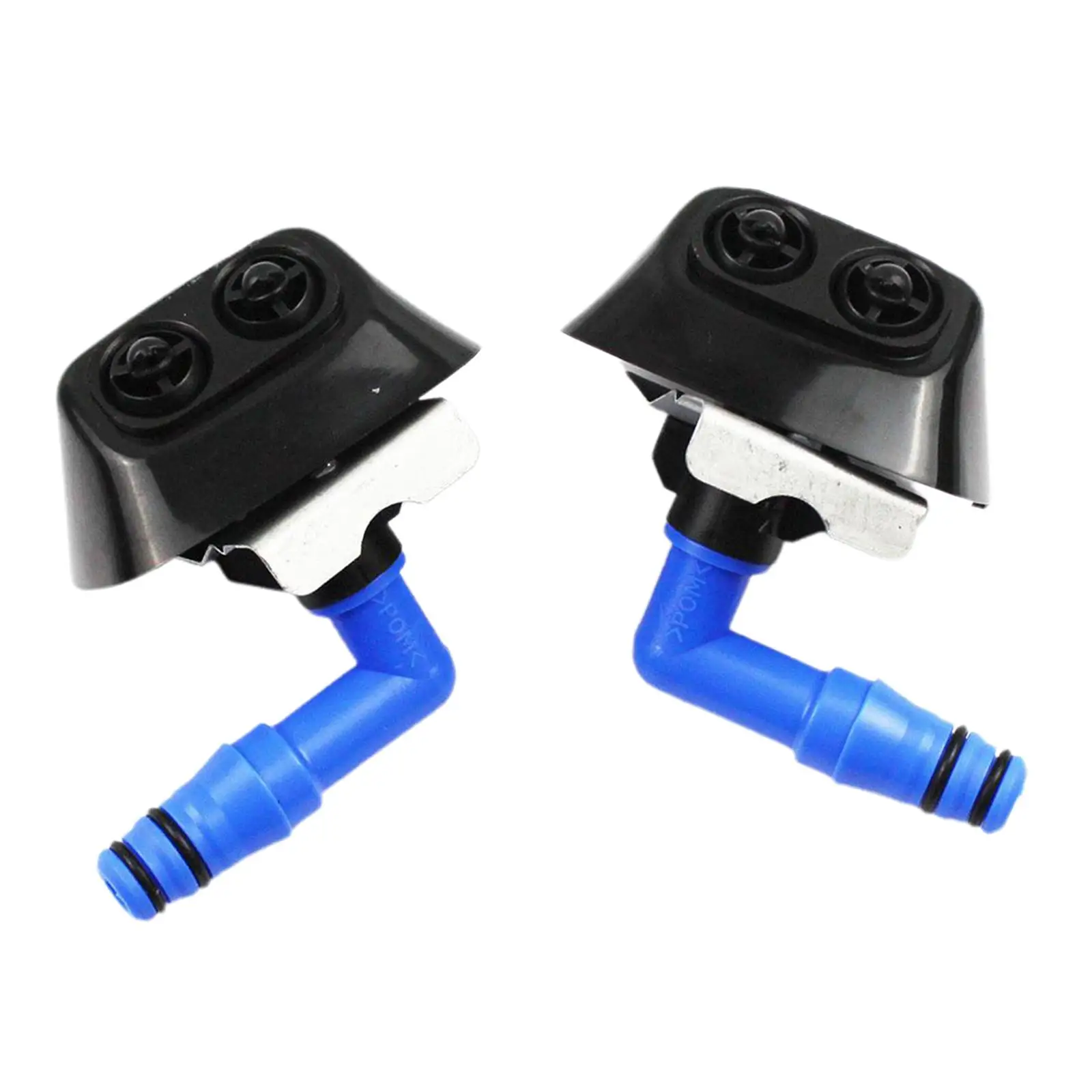 2pcs Front Left Right Headlight Washer Sprayer Nozzle Jet for Saab 93 03-12 12803972, Easy to Install
