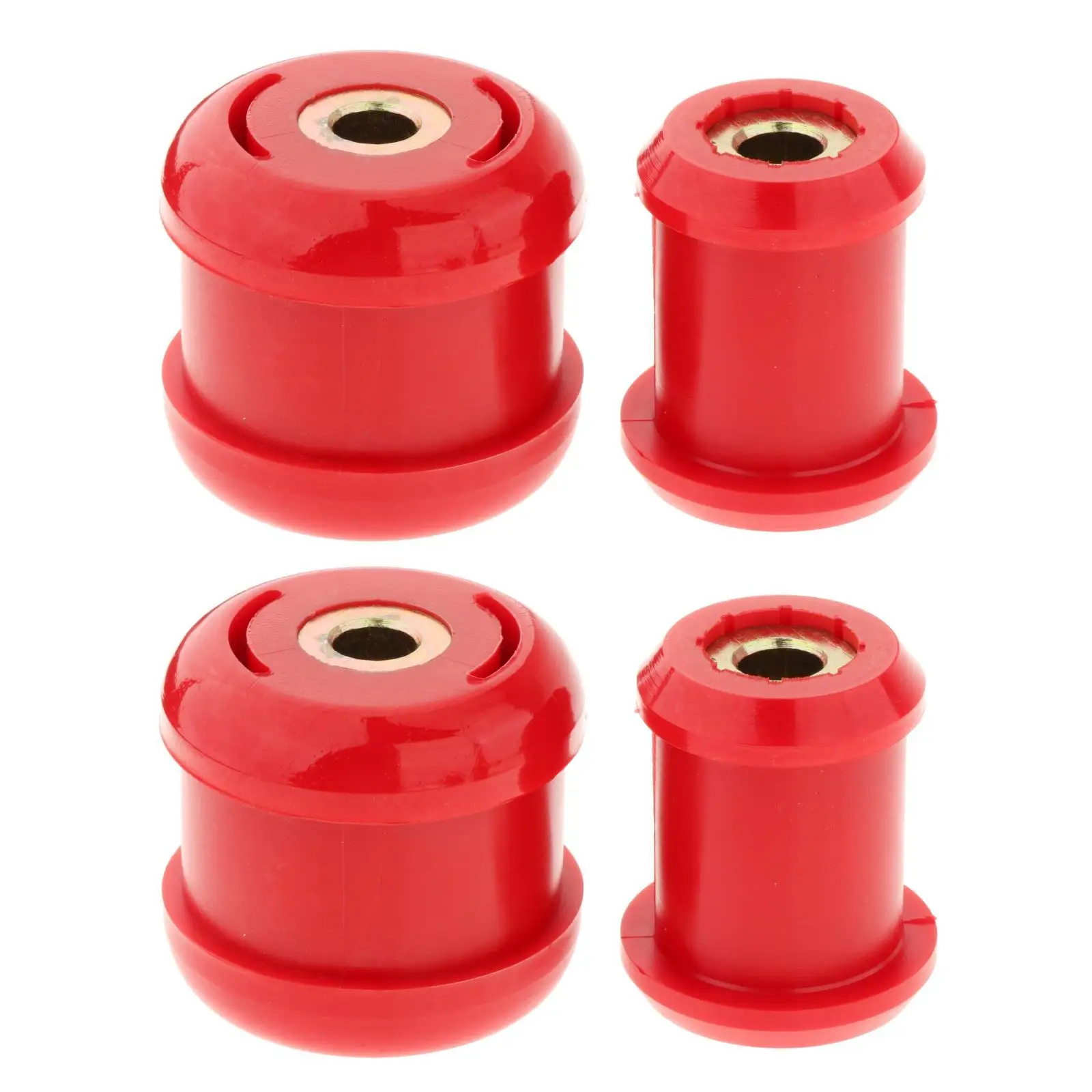 Control Arm Bushing Replacement Polyurethane Accessories Car Parts Red Front Lower 71mm for Honda Civic 2001-2005