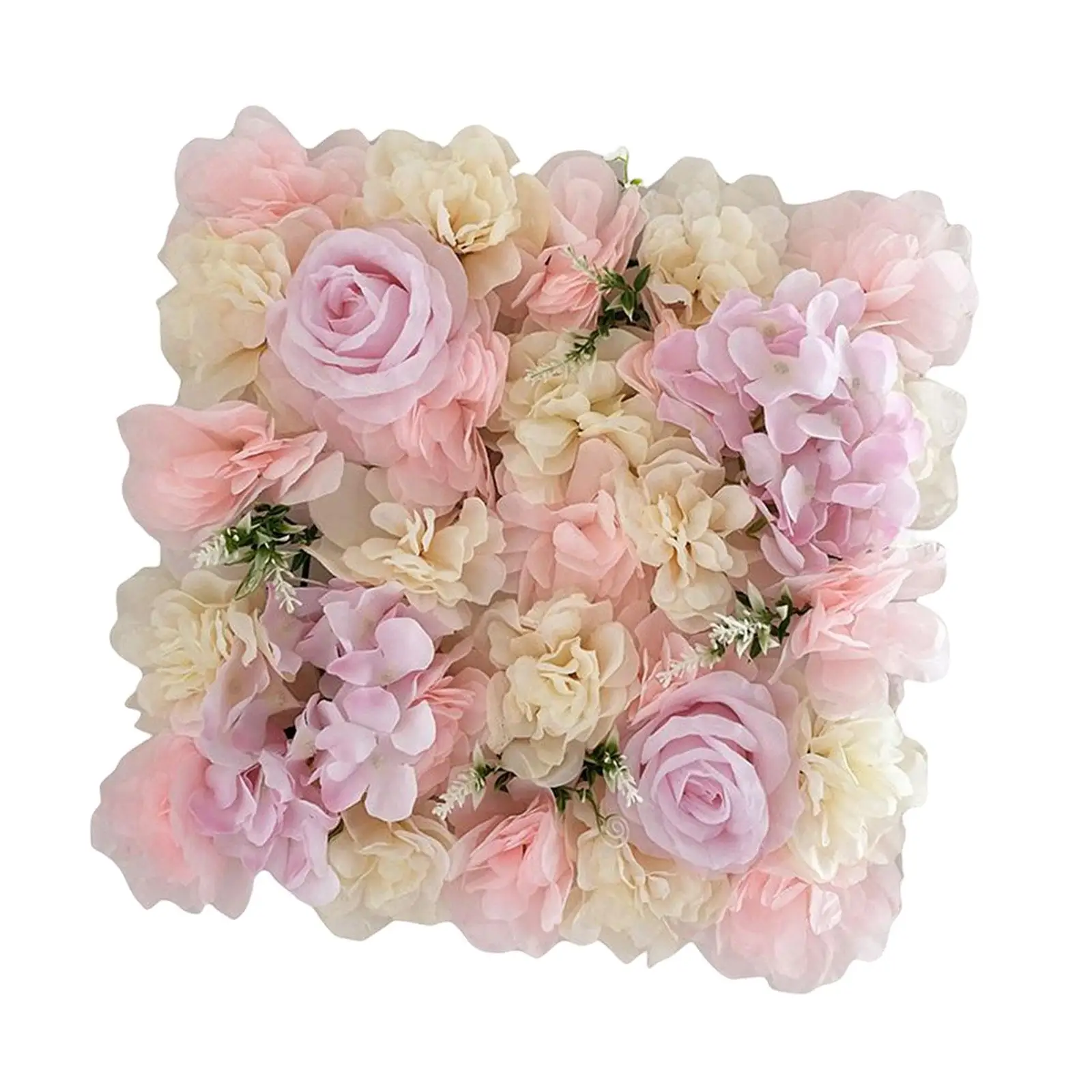 Artificial Flower Wall Panel Floral Mat Floral for Wedding Stage Decoration
