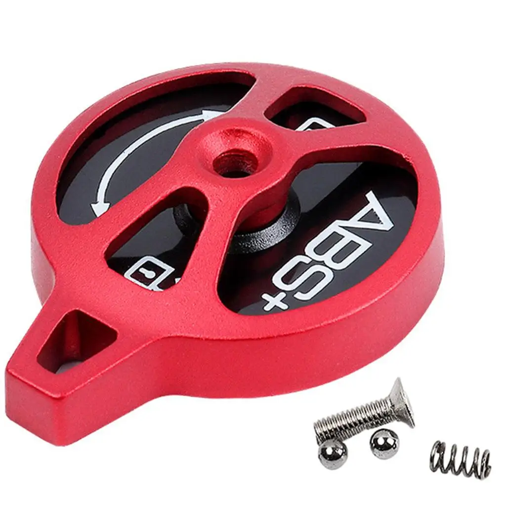 Bicycle Fork Speed Lock Caps with Screw Assembly Kit Lockout Cover Parts
