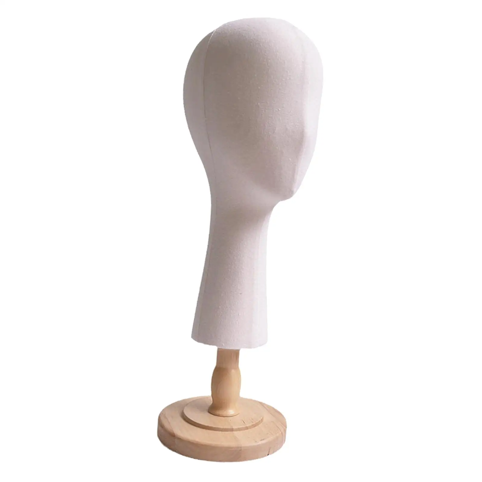 Mannequin Manikin Head Lightweight Stable Versatile Easy to Use Hair Head Stand for Display Styling Caps Headset Hairpieces