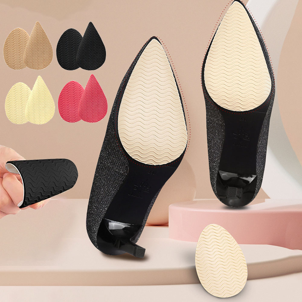 Verschleiß feste rutsch feste Schuhe Matte Sohlen Protektor Anti-Rutsch-Reparatur Laufsohlen selbst klebende Aufkleber High Heel Care Bottom Patch – Detail 5