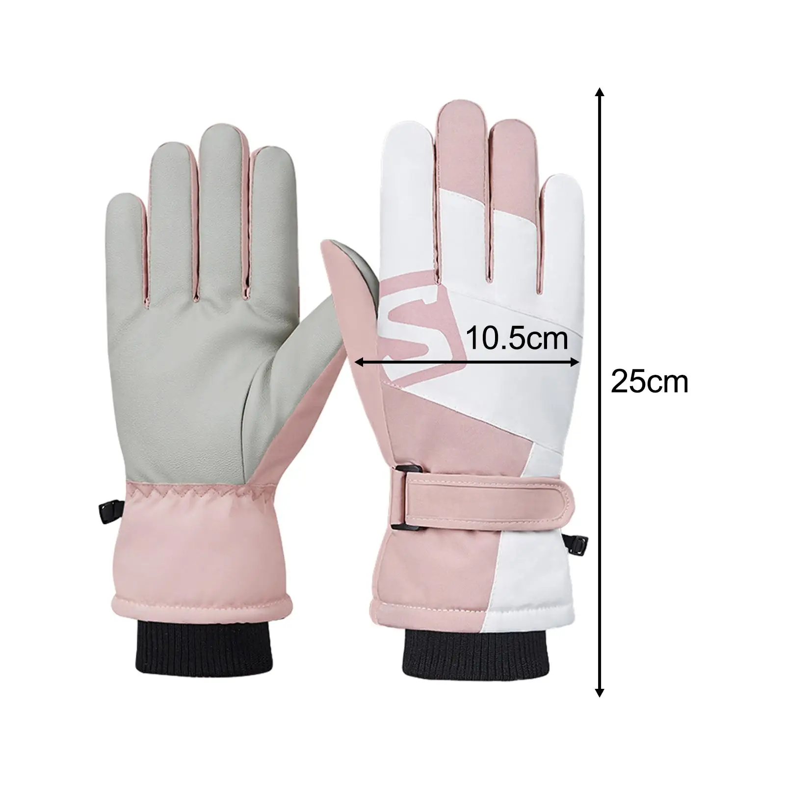 Winter Ski Gloves Touchscreen Mittens Snow Ski Gloves for Snow Skiing Biking