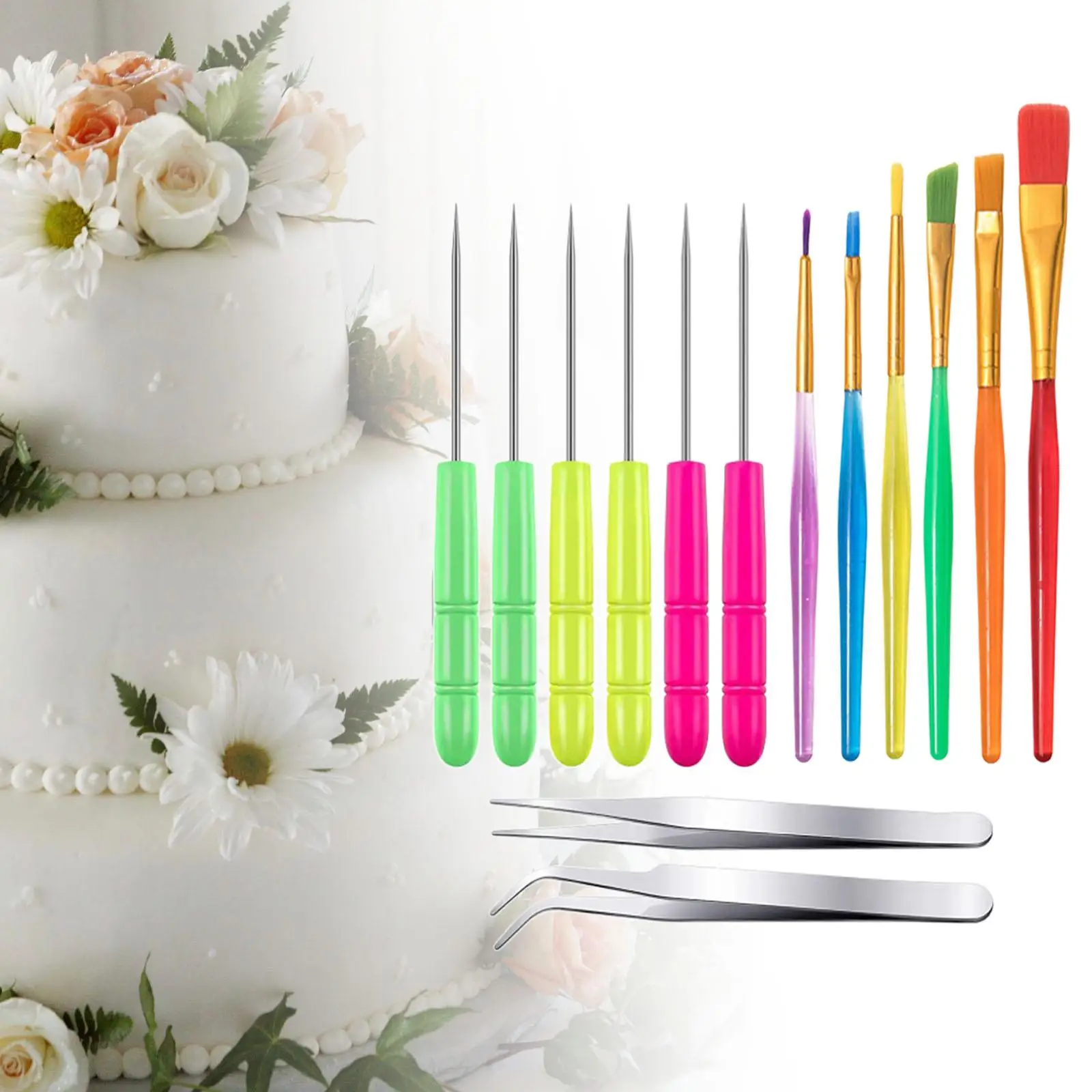 14x Cake Decorating Tools Cookie Cake Decoration Decoration for Dessert Shop