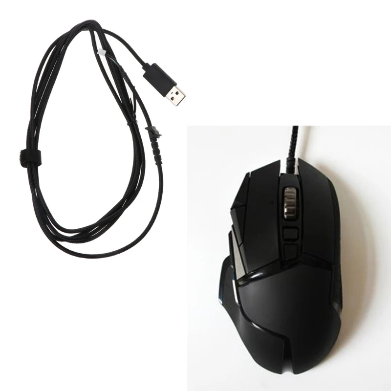 Replacement USB Soft Mouse Cable for Logitech G502 Hero - 2.2M Fast Transmission Line Description Image.This Product Can Be Found With The Tag Names Computer Cables Connecting, Computer Peripherals, Mouse cable, PC Hardware Cables Adapters