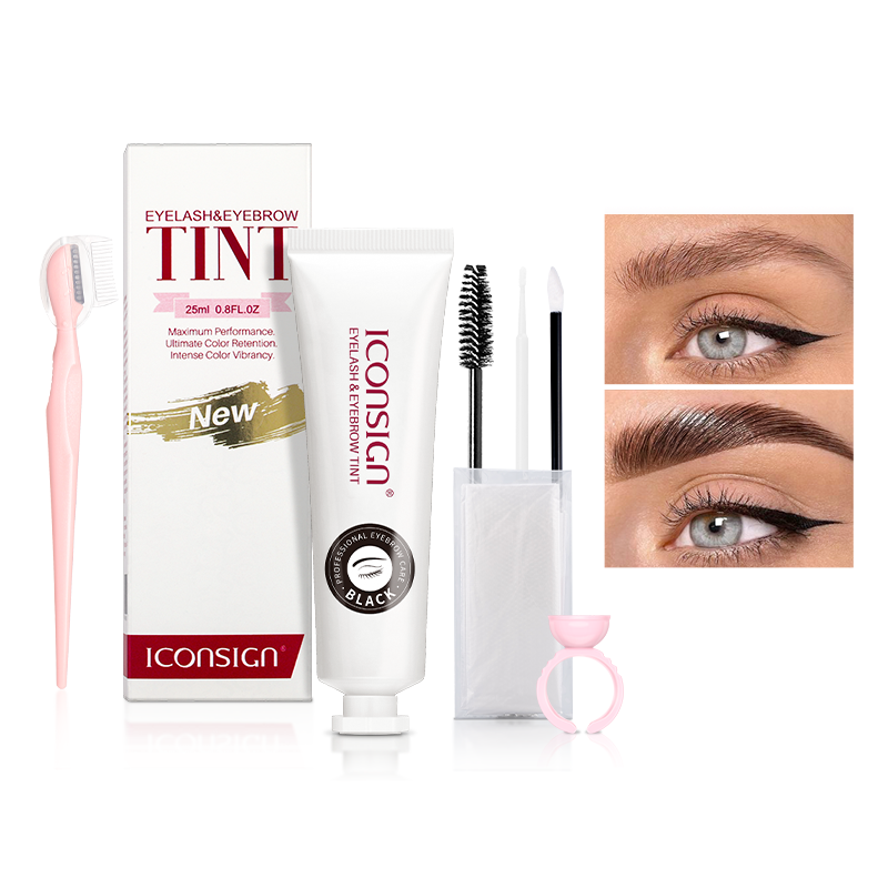 Best of ICONSIGN Lashes Eyebrow Tint Kit Professional Fast Perming Dye Brow Mascara Tattoo Cream Waterproof Long Lasting 60 To 90 Days Reviews & Tips