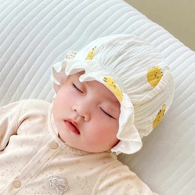 Coton bébé Bonnet chapeau doux et respirant nouveau-né seau chapeau Multi  motif bébé casquette élastique bébé chapeau pour - AliExpress
