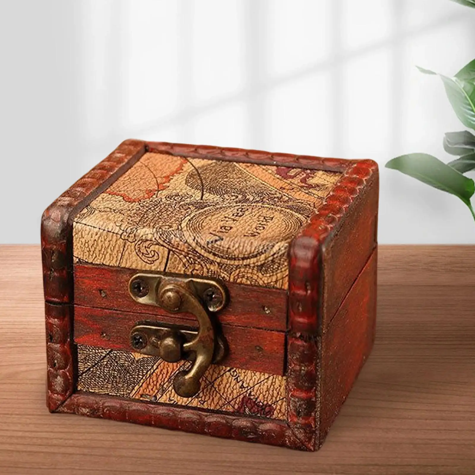 Wooden Jewelry Box Organizer Storage Case for Brooches Hairpins Necklaces watch Decoration