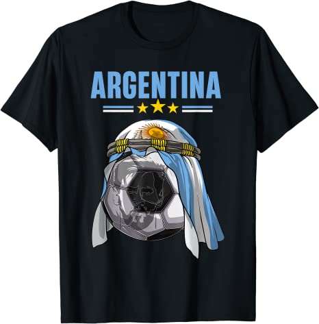 Argentinien 3 Sterne Argentinischen Flagge Tres Estrellas Drei Sterne T-Shirt Beste Ziege der Jahr Immer Graphic Tee Gedenk Geschenke – Detail 18