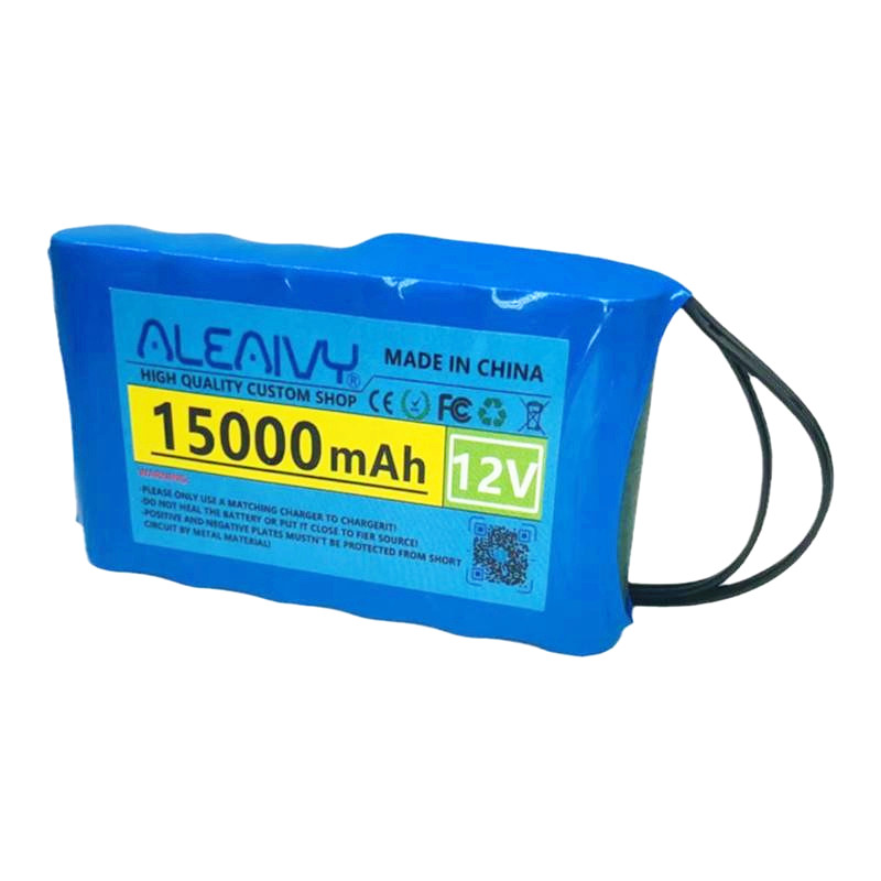 Title 15, New Portable Super 12V 15000mah 3s2p Battery Re...