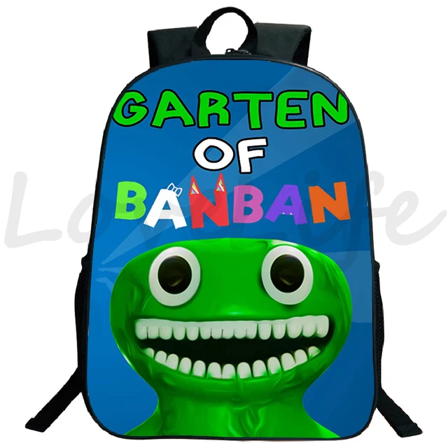 Garten de banban impresso mochila classe jardim jogo alunos da escola  primária e secundária 44cm saco de escola das crianças brinquedos presentes