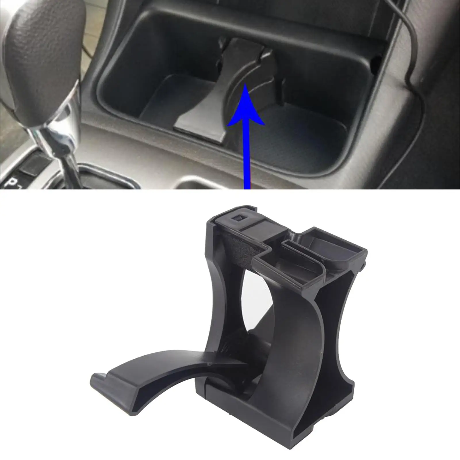 Car Auto Center Console Cup Holder Insert Divider Separator Fits for  2005-2010  2008-2018 55604-040560404010