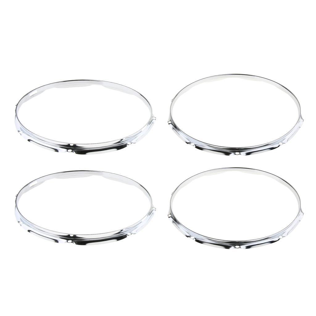 2 Snare Drum Hoop  Rim Die-cast for Drum Percussion Accessory