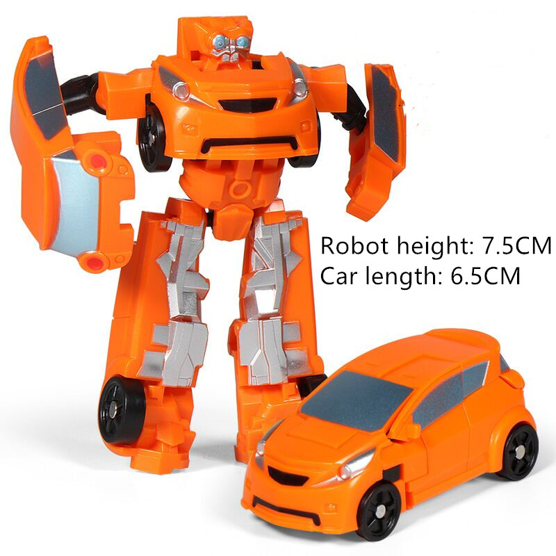 Children Toys Mini Transformation Robot Kit Toys Models 2 In 1 Deformed Car Toy Robots Toys for Kids Gift Action Figure