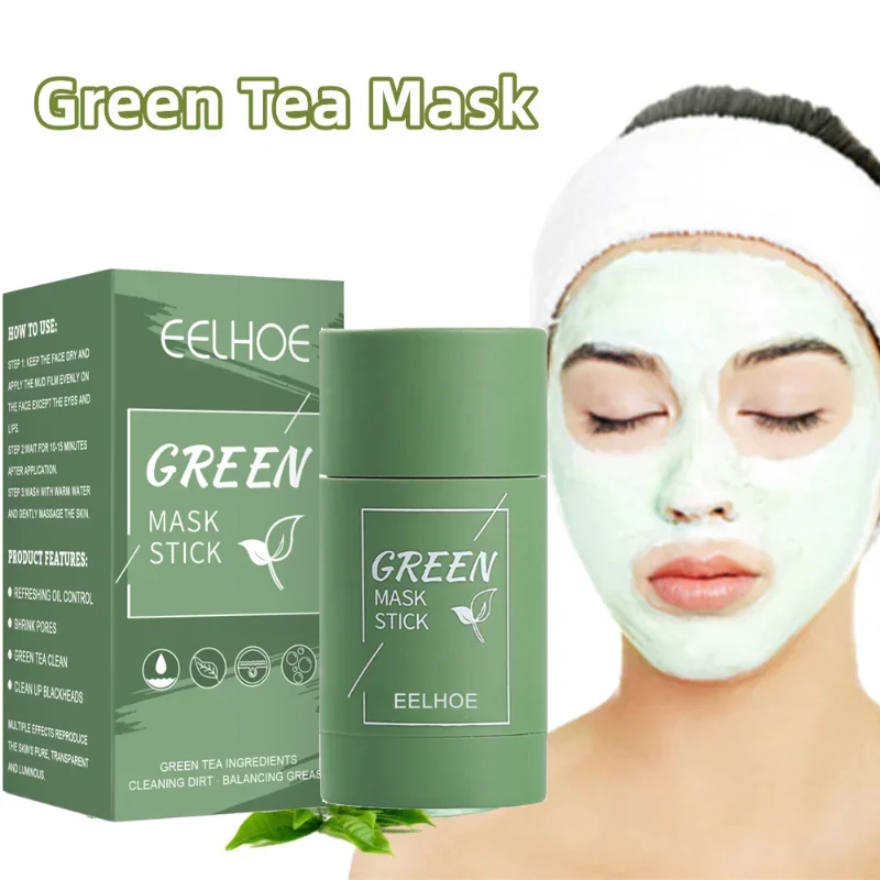 Best of Green Tea Mask Facel Deep Cleaning Masks Stick Moisturizing Shrink Pores Blackhead Acne Facial Film Korean Skin Care Products Reviews & Tips