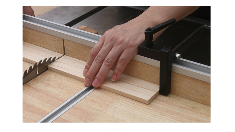 Aluminium T-Track Schiebebegrenzer Holzbearbeitung Router Tisch Schlitz Stopper Säge Tisch Zaun Schneiden Begrenzung Block – Detail 7