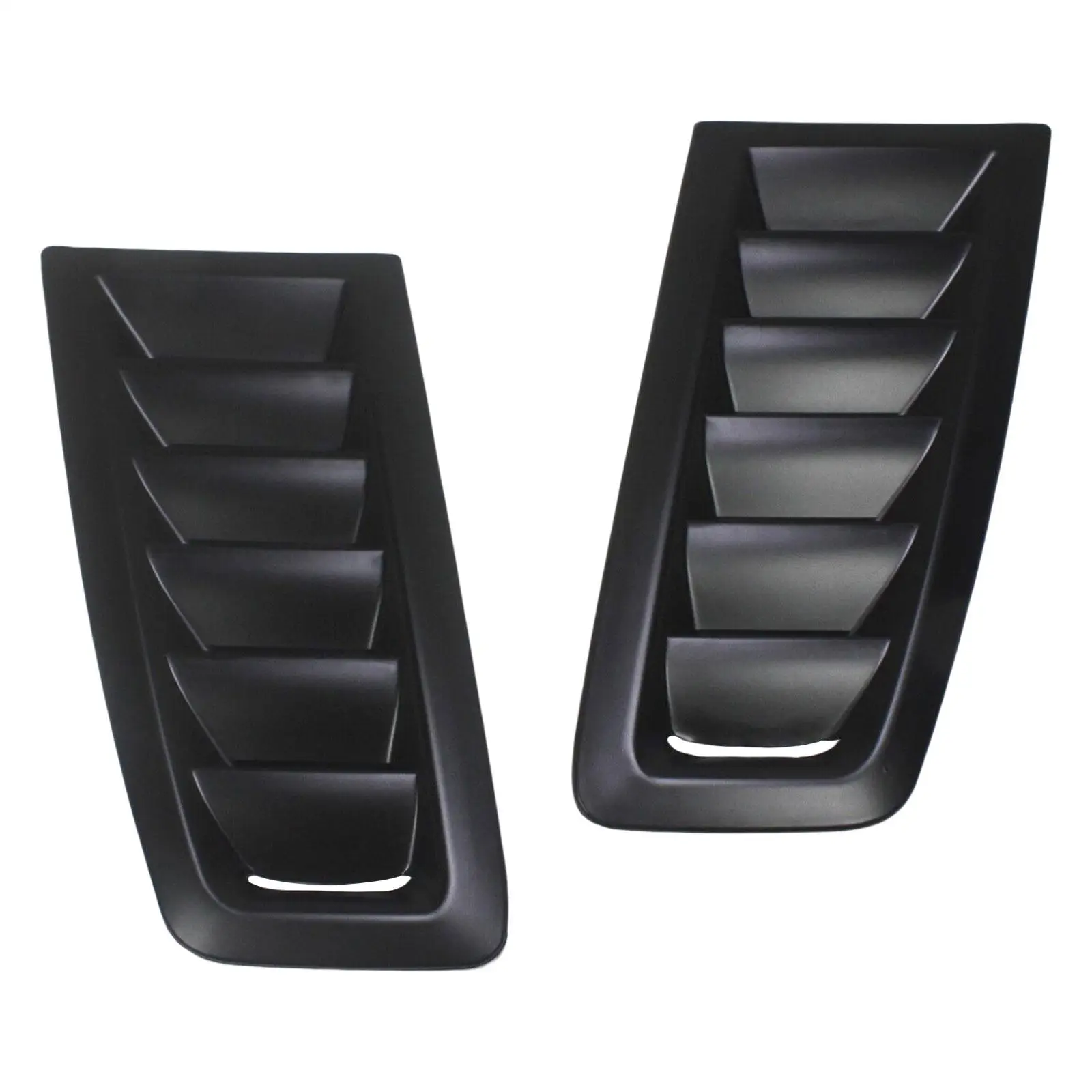 2x Bonnet Air Vent Hood Cover Car Hood Vent Scoop Kit for Ford Focus RS