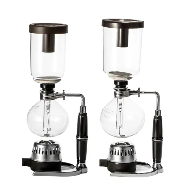 Coffeemaker Japanese Style Siphon Coffee Maker Tea Siphon Pot Vacuum  Coffeemaker Glass Type Coffee Machine Filter Kahve Makinesi - AliExpress