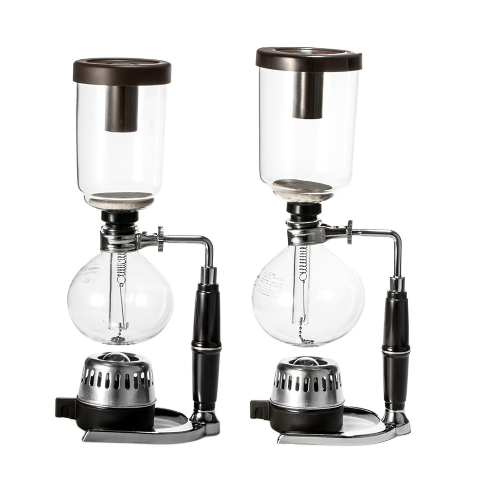 Siphon Vacuum Coffee Maker, 3 ou 5