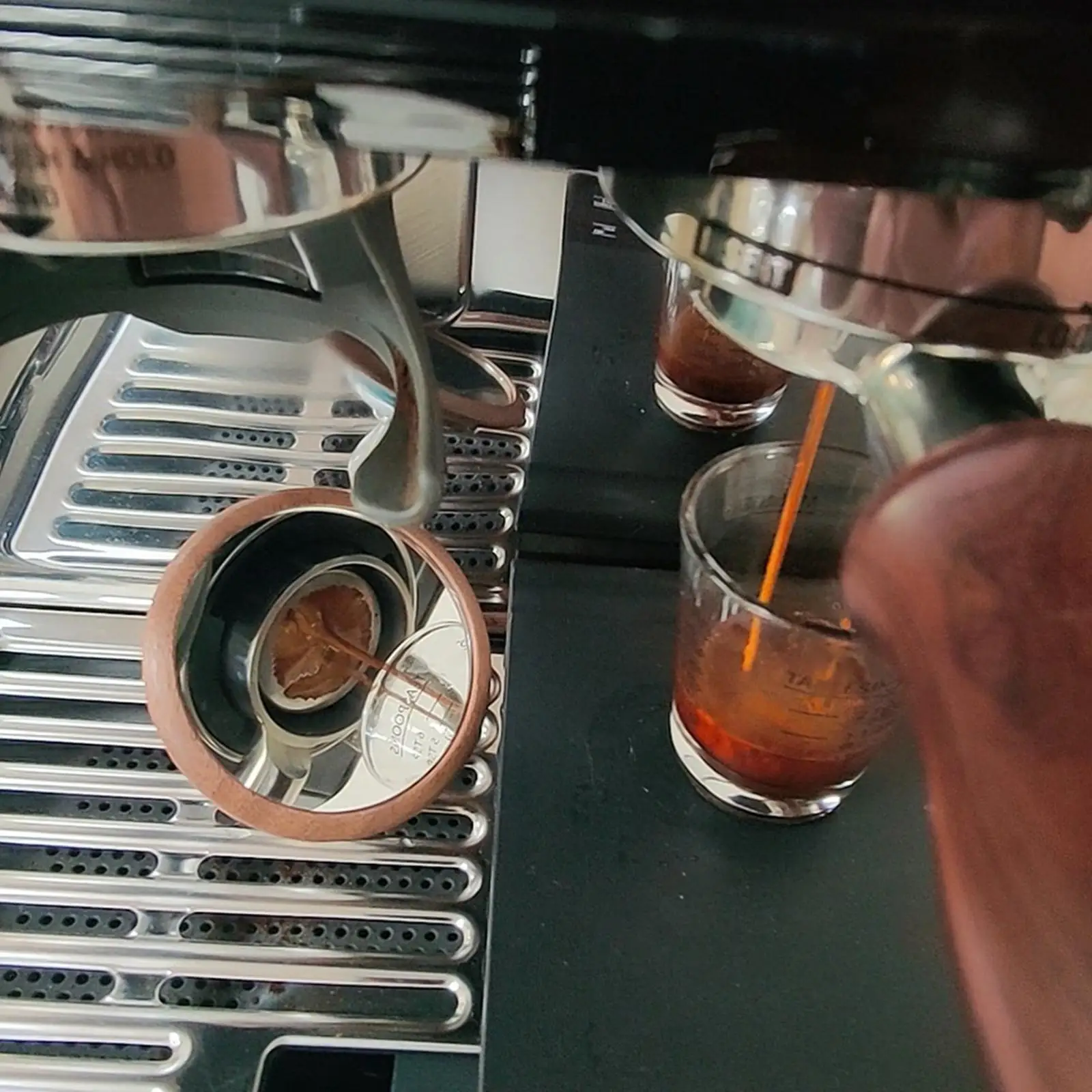 360 Rotation Espresso Lens Mirror Coffee Machine Tool Espresso Lens Espresso Machine Accessories