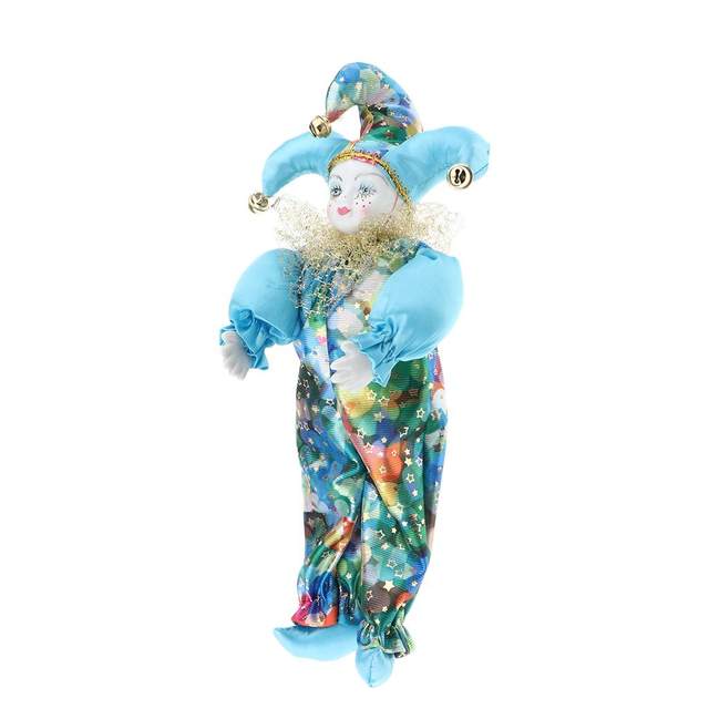 Adorável boneca infantil de ângulo, 6 polegadas, brinquedo trianjo,  arlequim, grande para presente de namorados, boneca palhaço, colecionável -  AliExpress