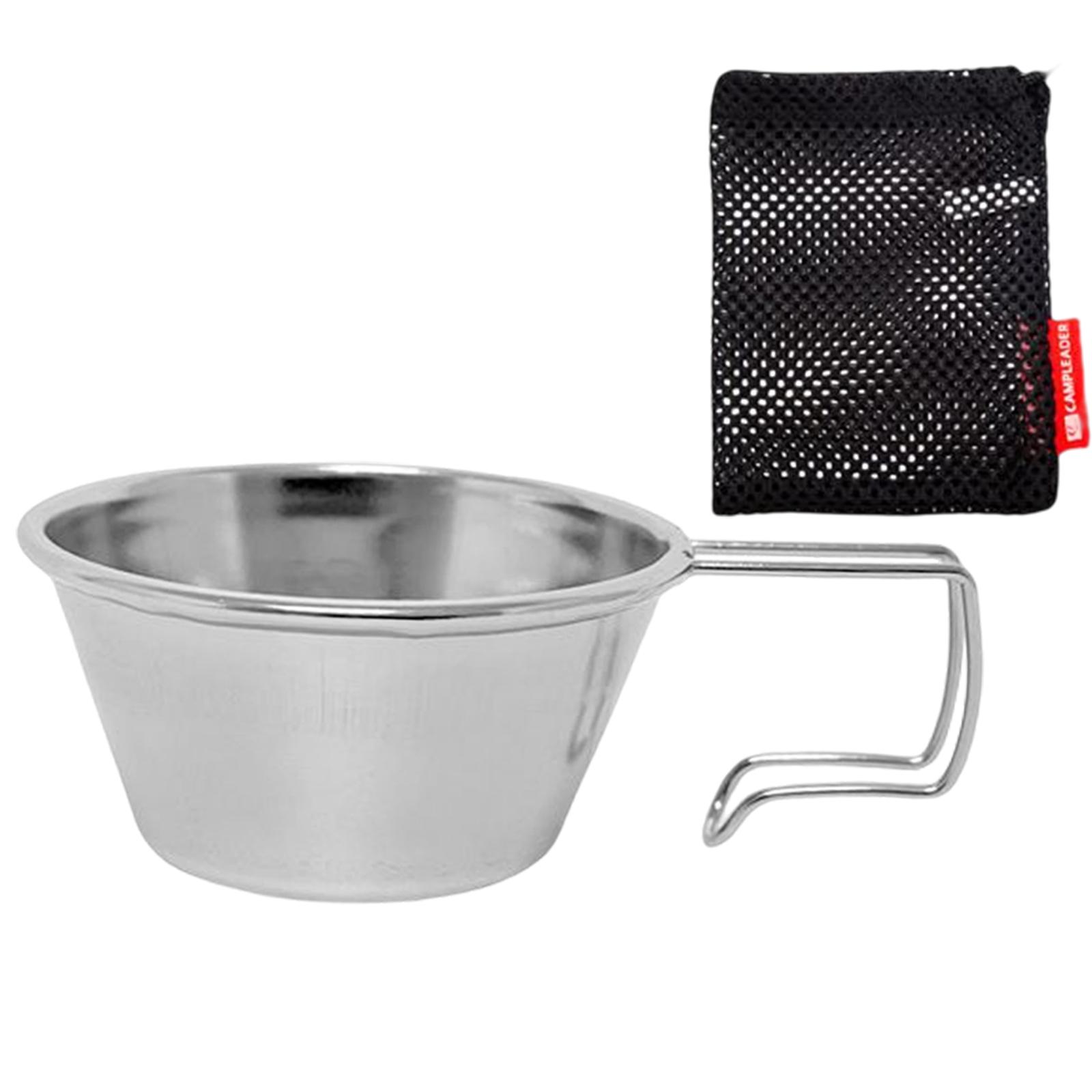 Small  Cup 50ml 304 Stainless Steel for Camping Mountaineering Picnic