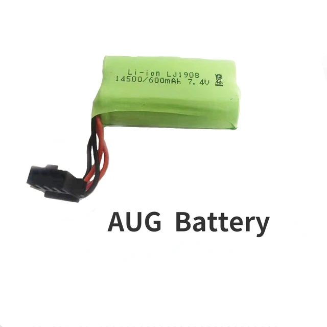 Batterie et chargeur pour mini odorà eau Airsoft, pièces de modèle de  batterie, 7.4V, 14500 V, 7.4 mAh, Eddie ion 1200 2S - AliExpress