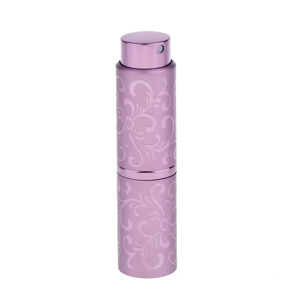Portable 15ml Refillable Perfume Empty Bottle Pump Scent Spray Case