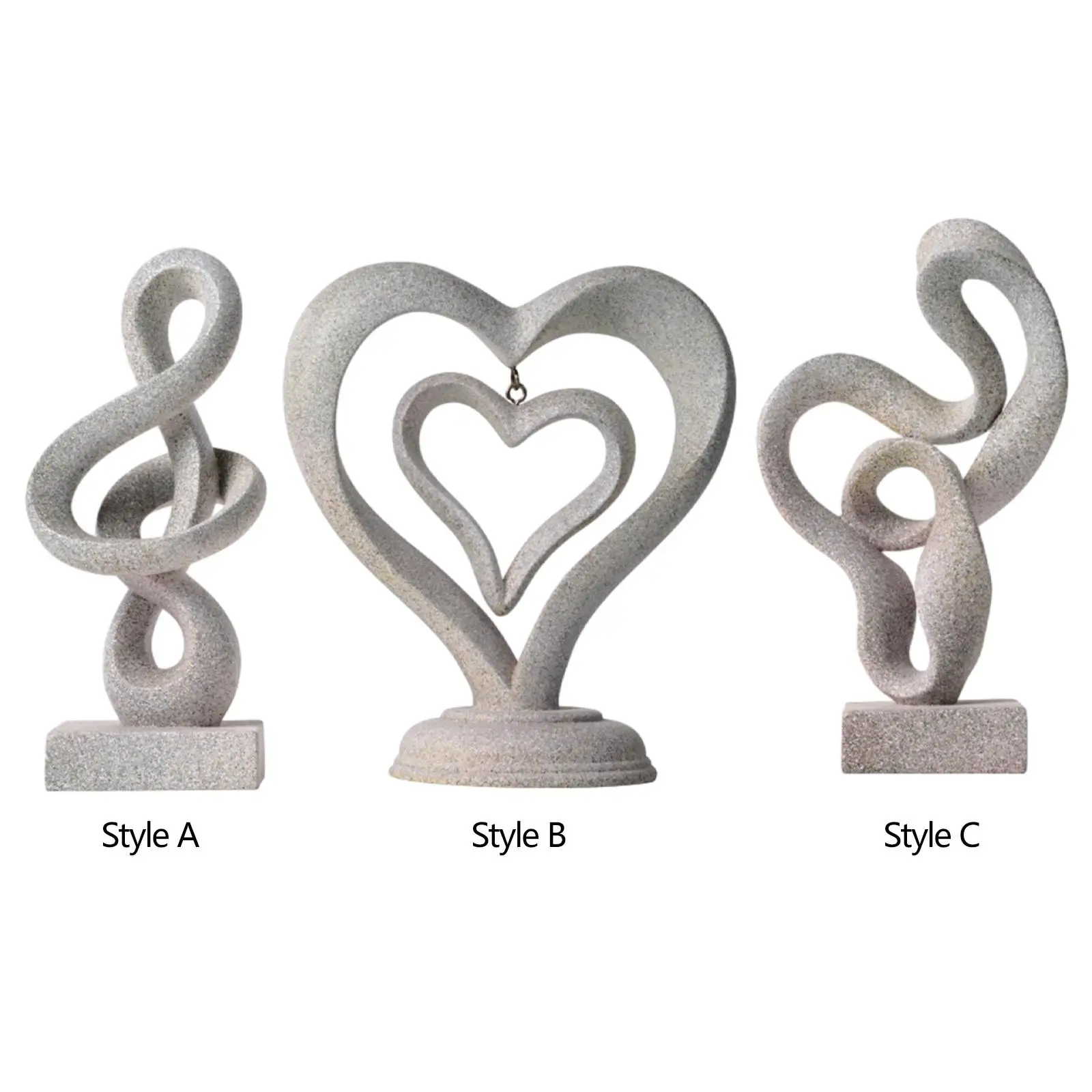 Abstract Statue Resin Abstract Figurine Collection Nordic Abstract Figure Sculpture for Shelf Desktop Hotel Office Decorations