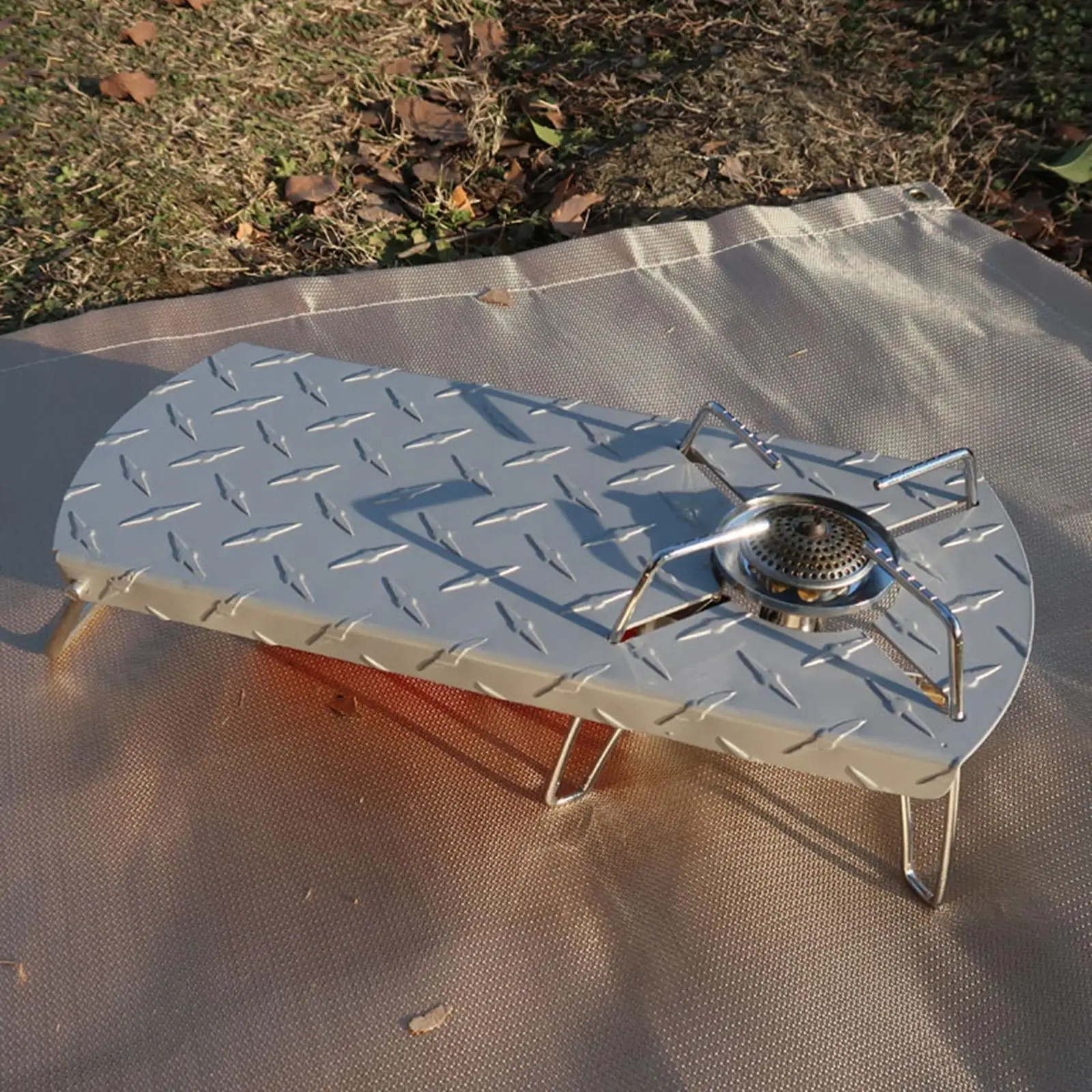 Outdoor Folding Stove Table Ultralight Burner Stand Cooker Bracket Desk